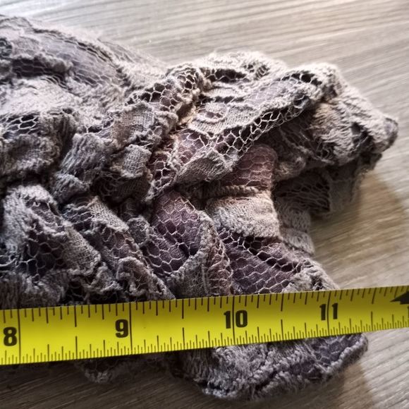 Gibson Brown Lace Blazer - Picture 10 of 11